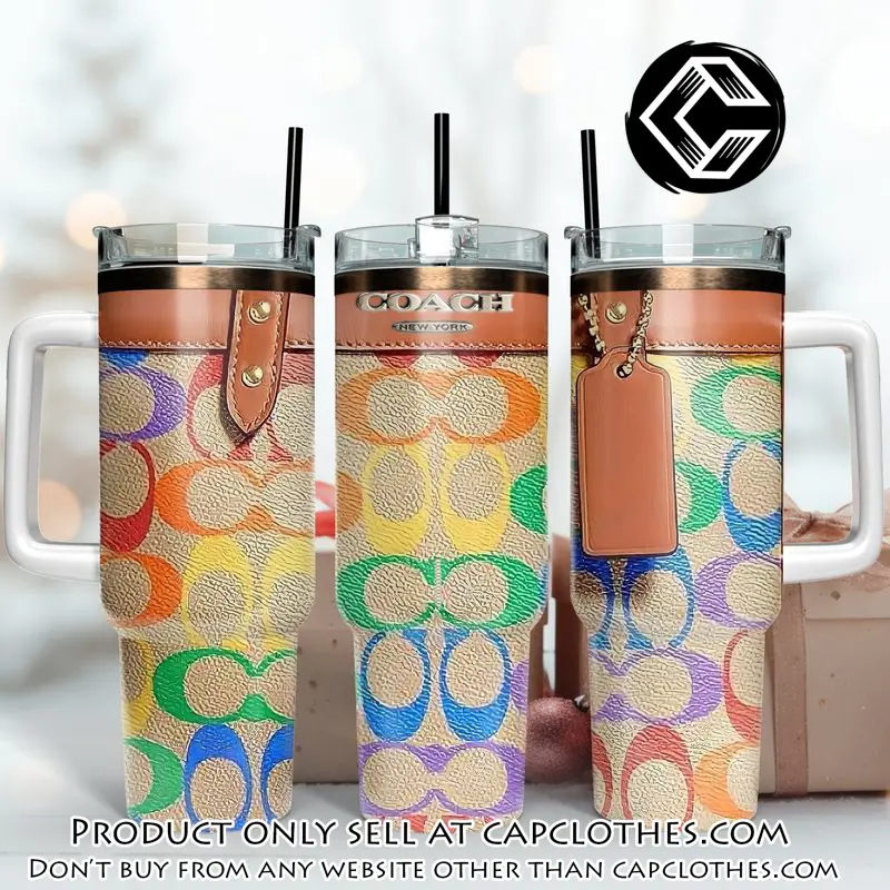 Coach logo 40oz stanley tumbler coach stanley tumbler ktb1074 cc0833030